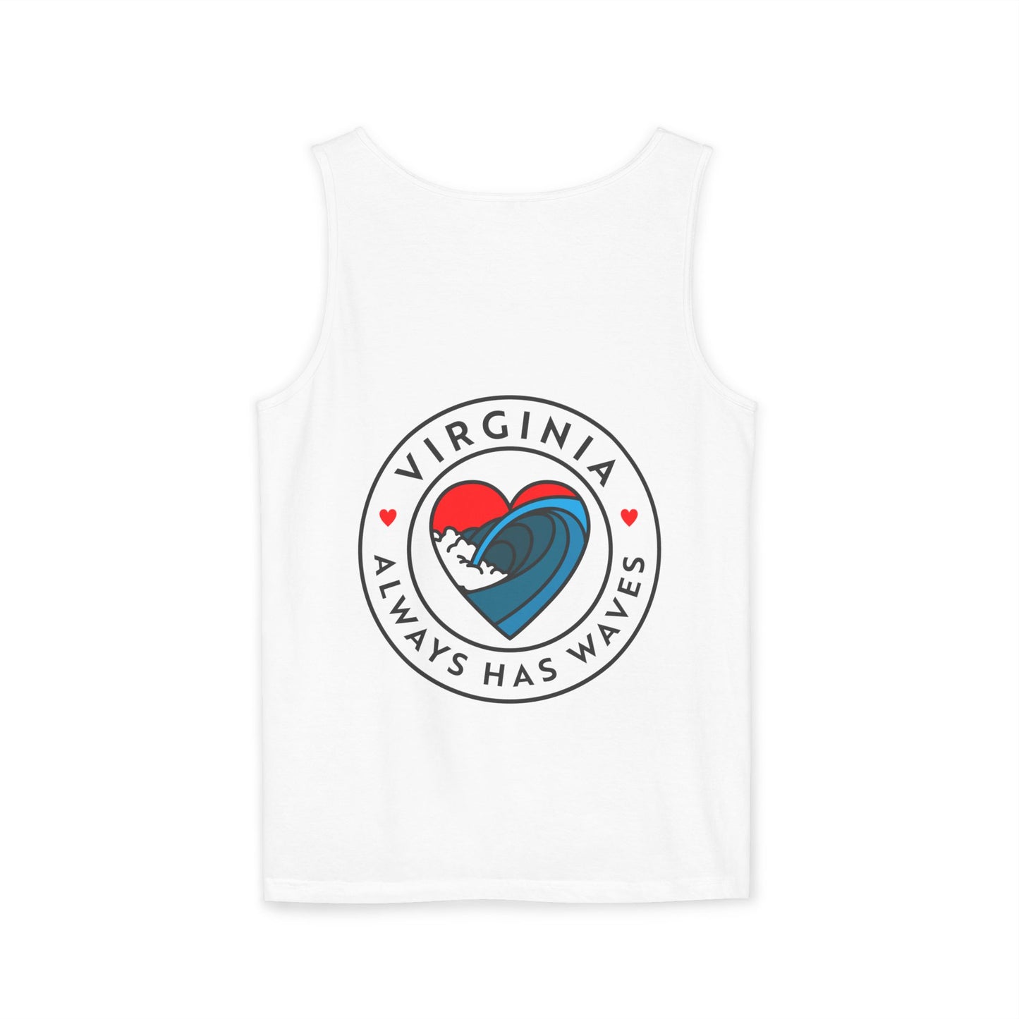 Virginia Waves Tank Top - Summer Vibes & Beach Lifestyle