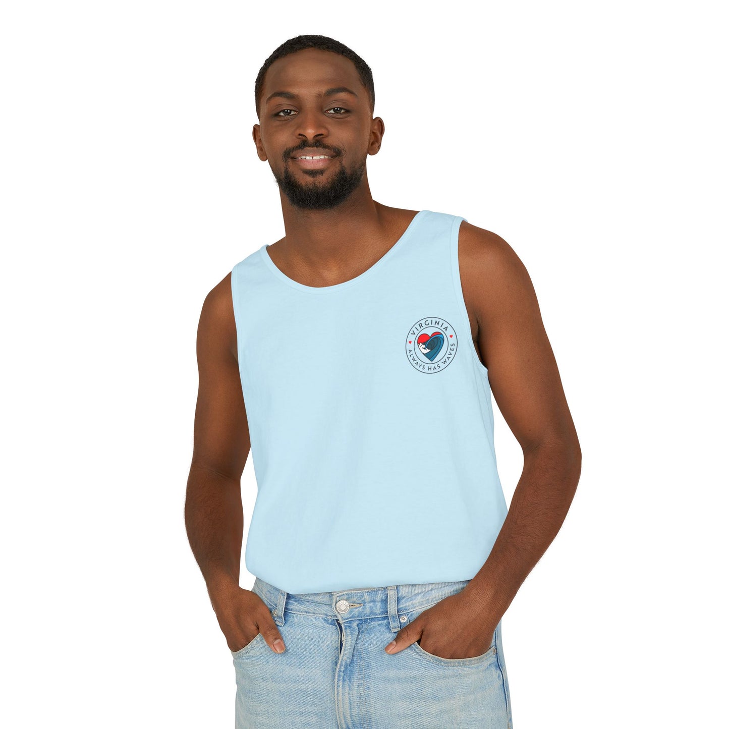 Virginia Waves Tank Top - Summer Vibes & Beach Lifestyle