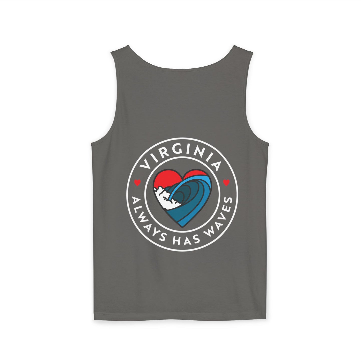 Virginia Waves Unisex Tank Top - Summer Beach Vibes