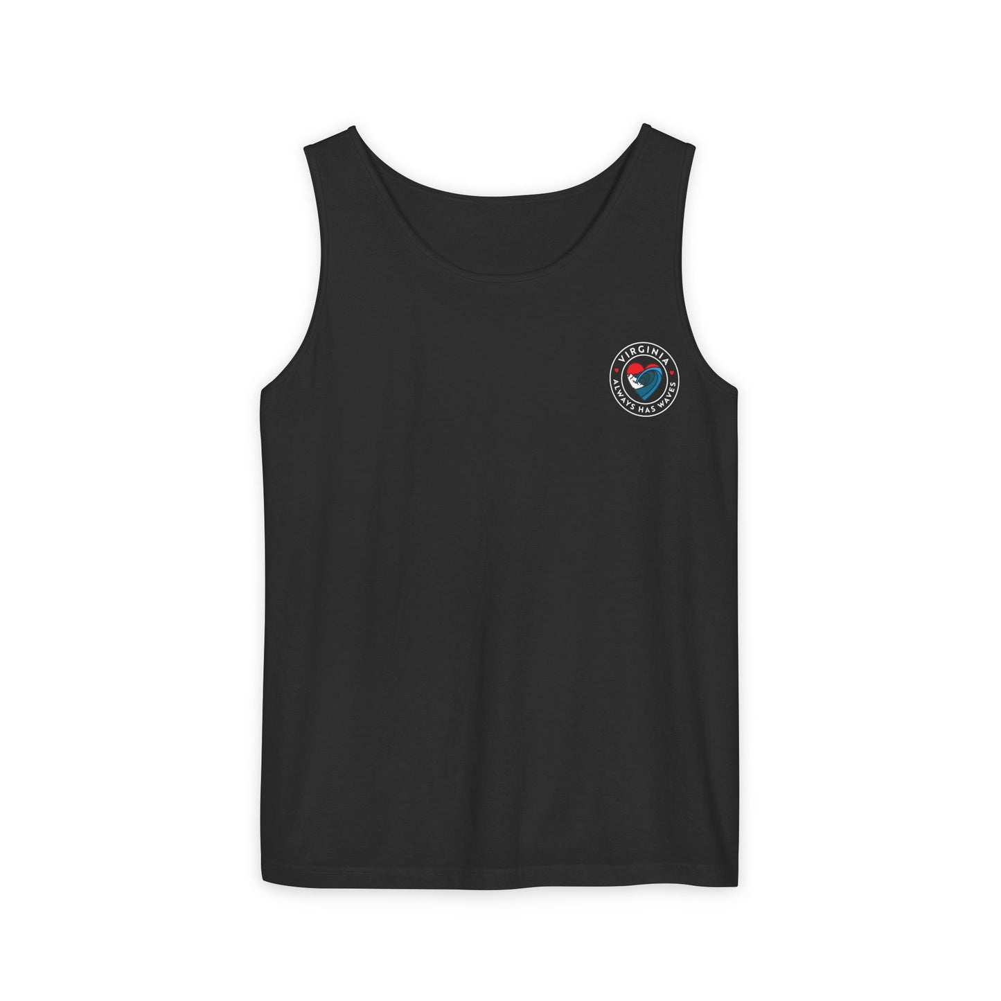 Virginia Waves Unisex Tank Top - Summer Beach Vibes