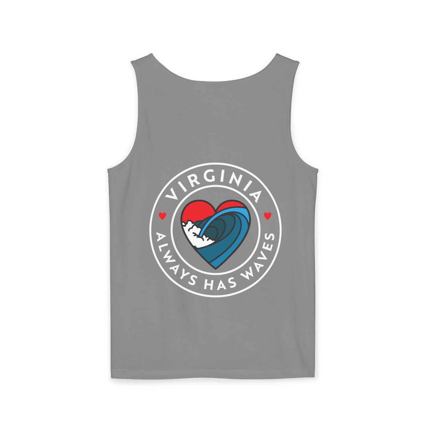 Virginia Waves Unisex Tank Top - Summer Beach Vibes
