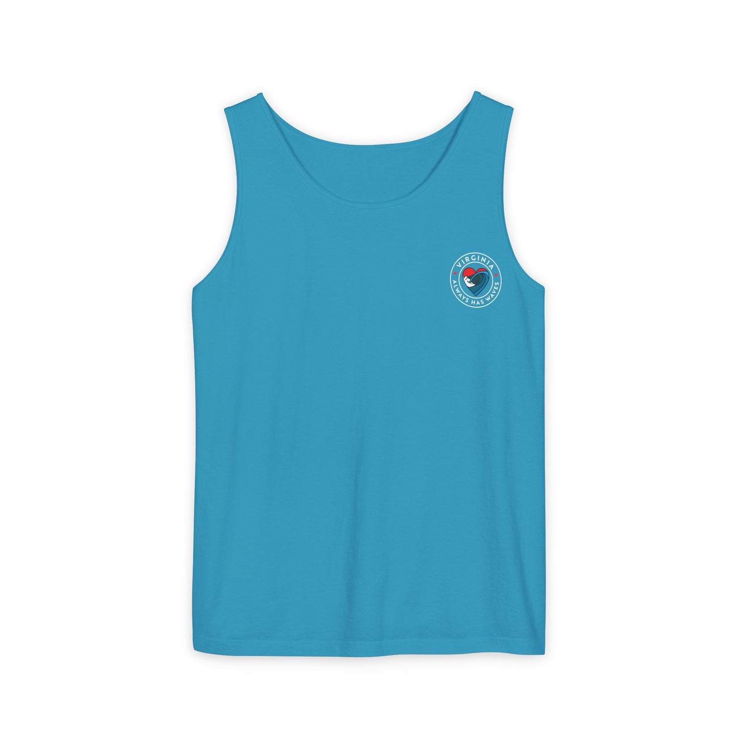 Virginia Waves Unisex Tank Top - Summer Beach Vibes