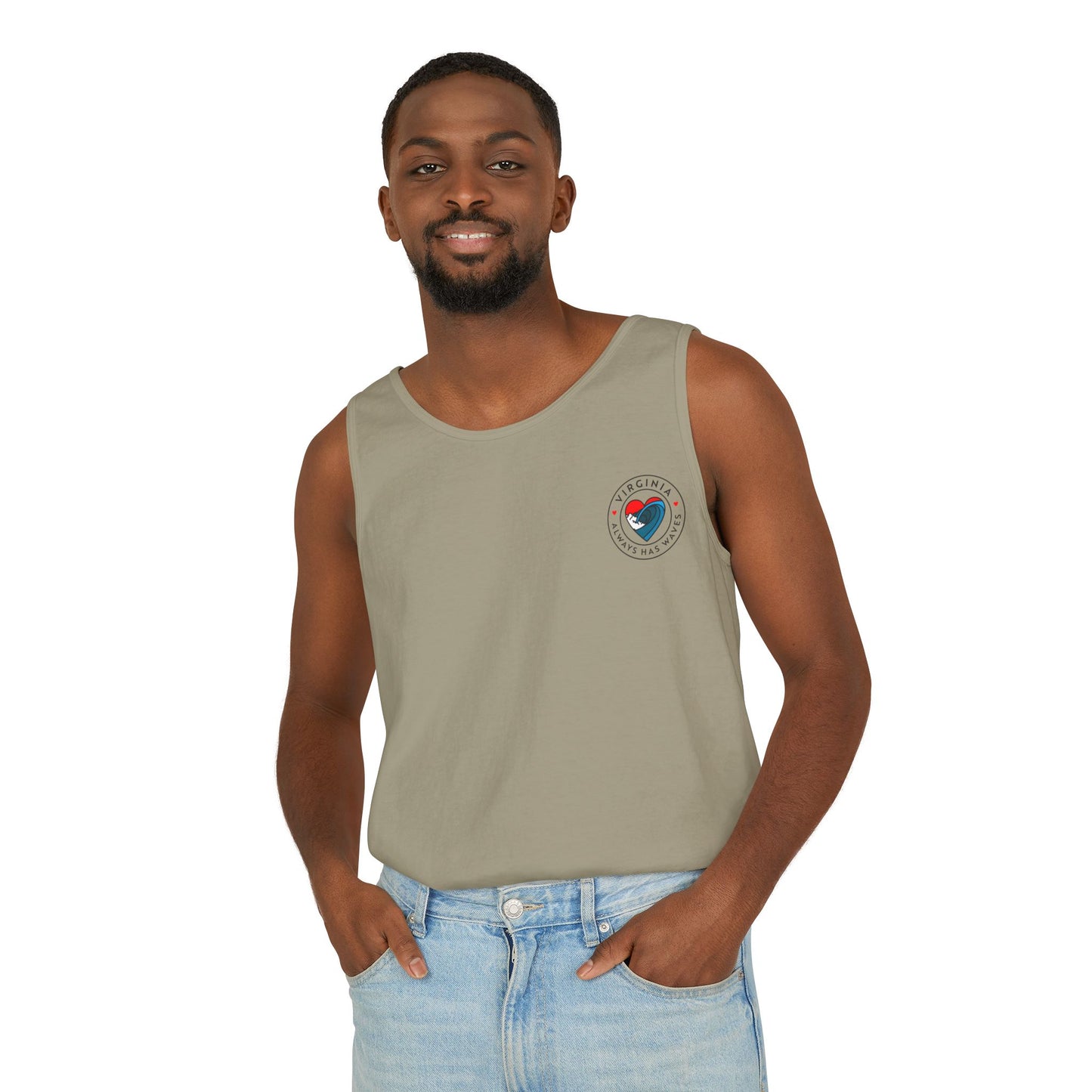 Virginia Waves Tank Top - Summer Vibes & Beach Lifestyle