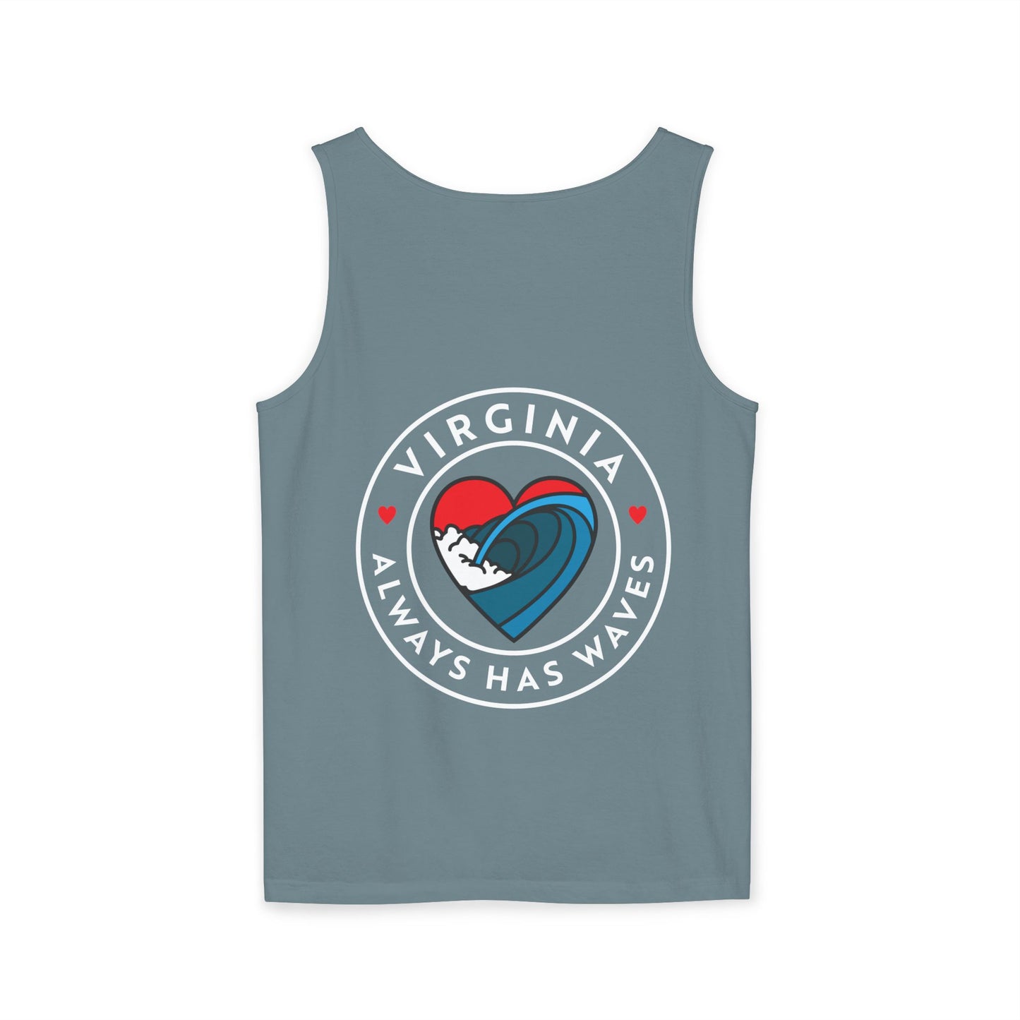 Virginia Waves Unisex Tank Top - Summer Beach Vibes
