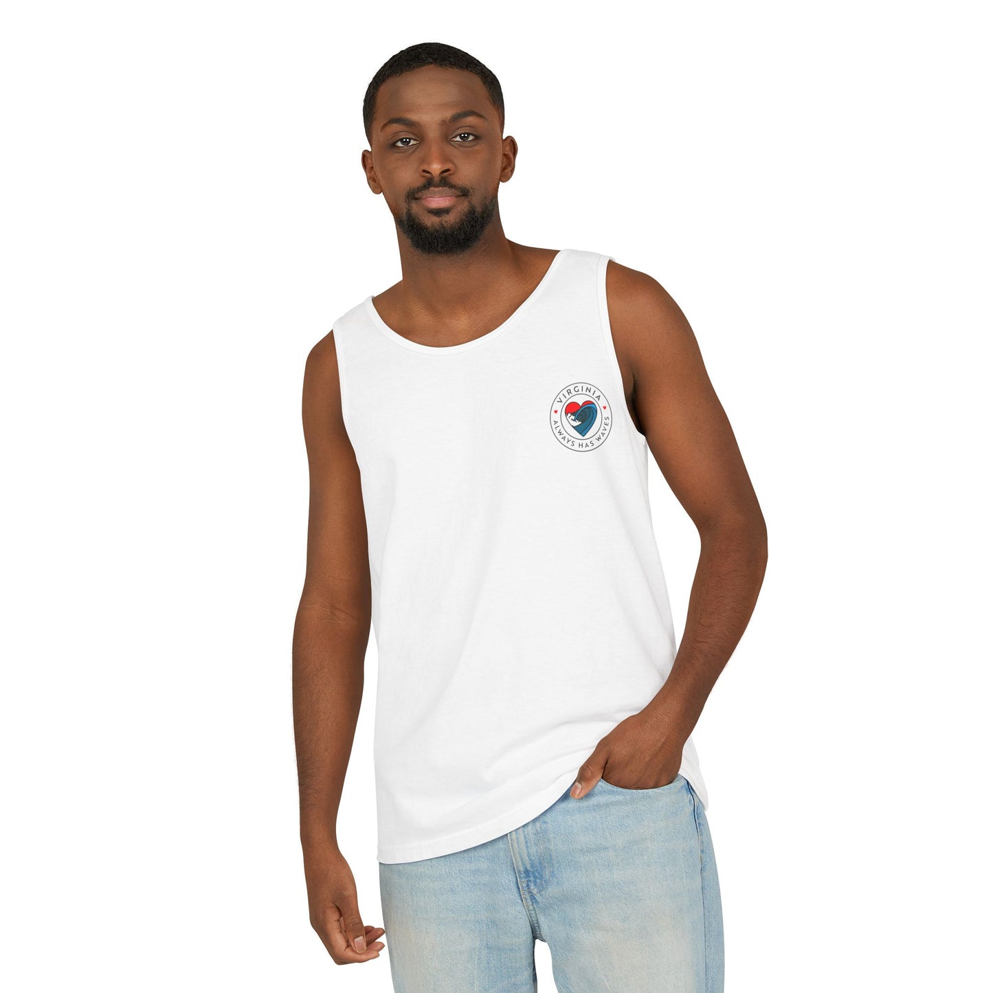 Virginia Waves Tank Top - Summer Vibes & Beach Lifestyle