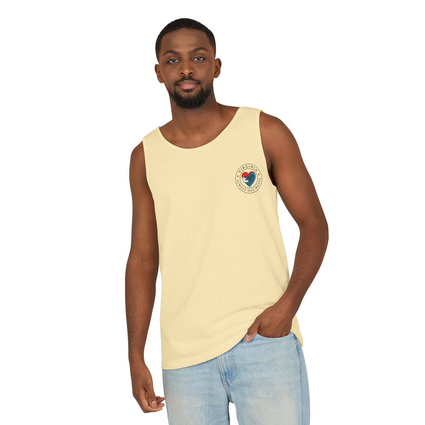 Virginia Waves Tank Top - Summer Vibes & Beach Lifestyle