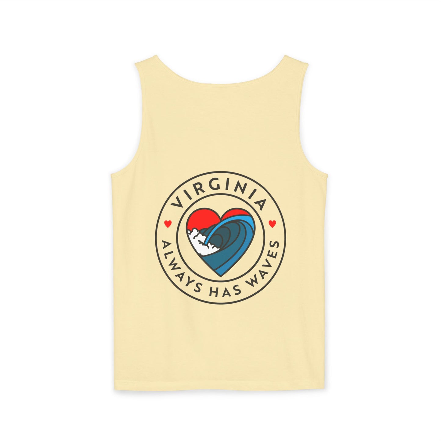Virginia Waves Tank Top - Summer Vibes & Beach Lifestyle