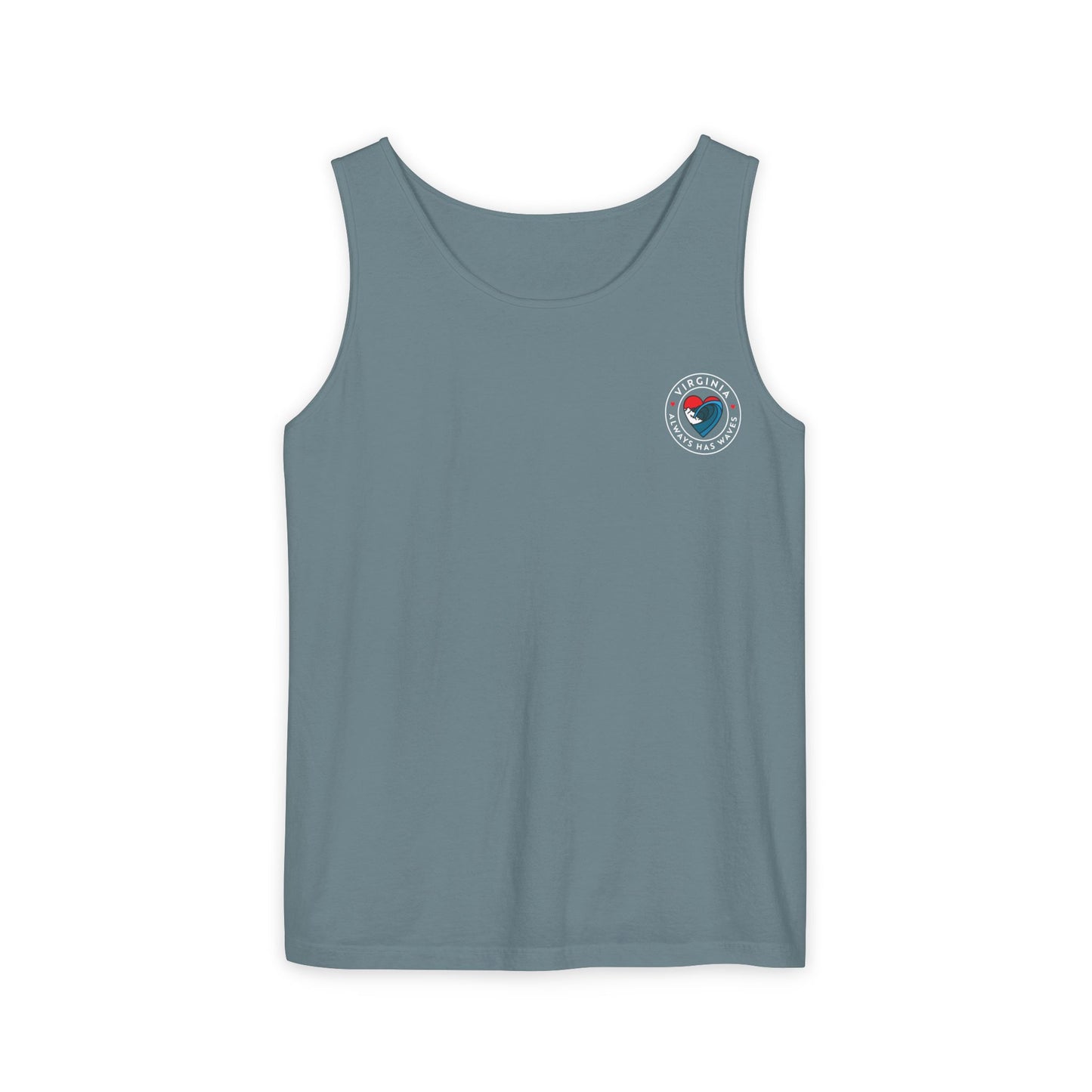 Virginia Waves Unisex Tank Top - Summer Beach Vibes
