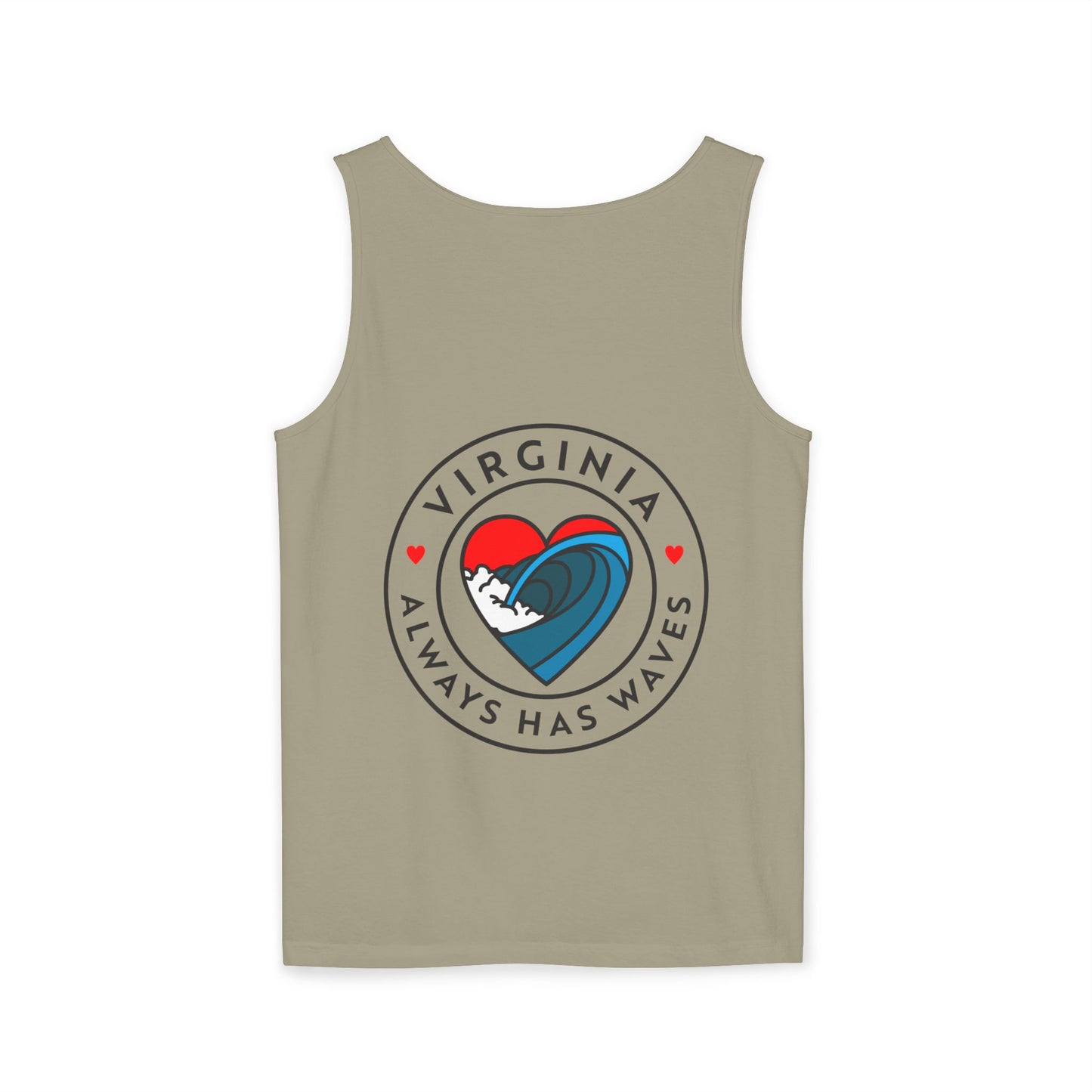 Virginia Waves Tank Top - Summer Vibes & Beach Lifestyle