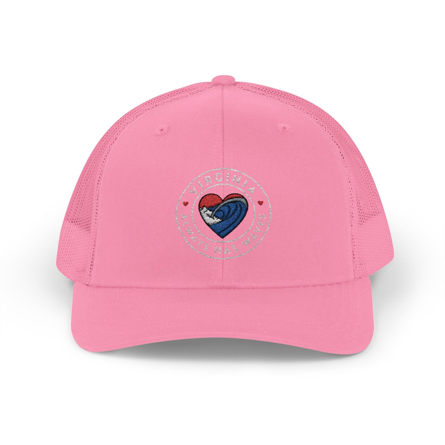 Virginia Heart Snapback Trucker Cap - Perfect for Beach Days, Gifts, and Everyday Wear, Adjustable Hat for All Occasions