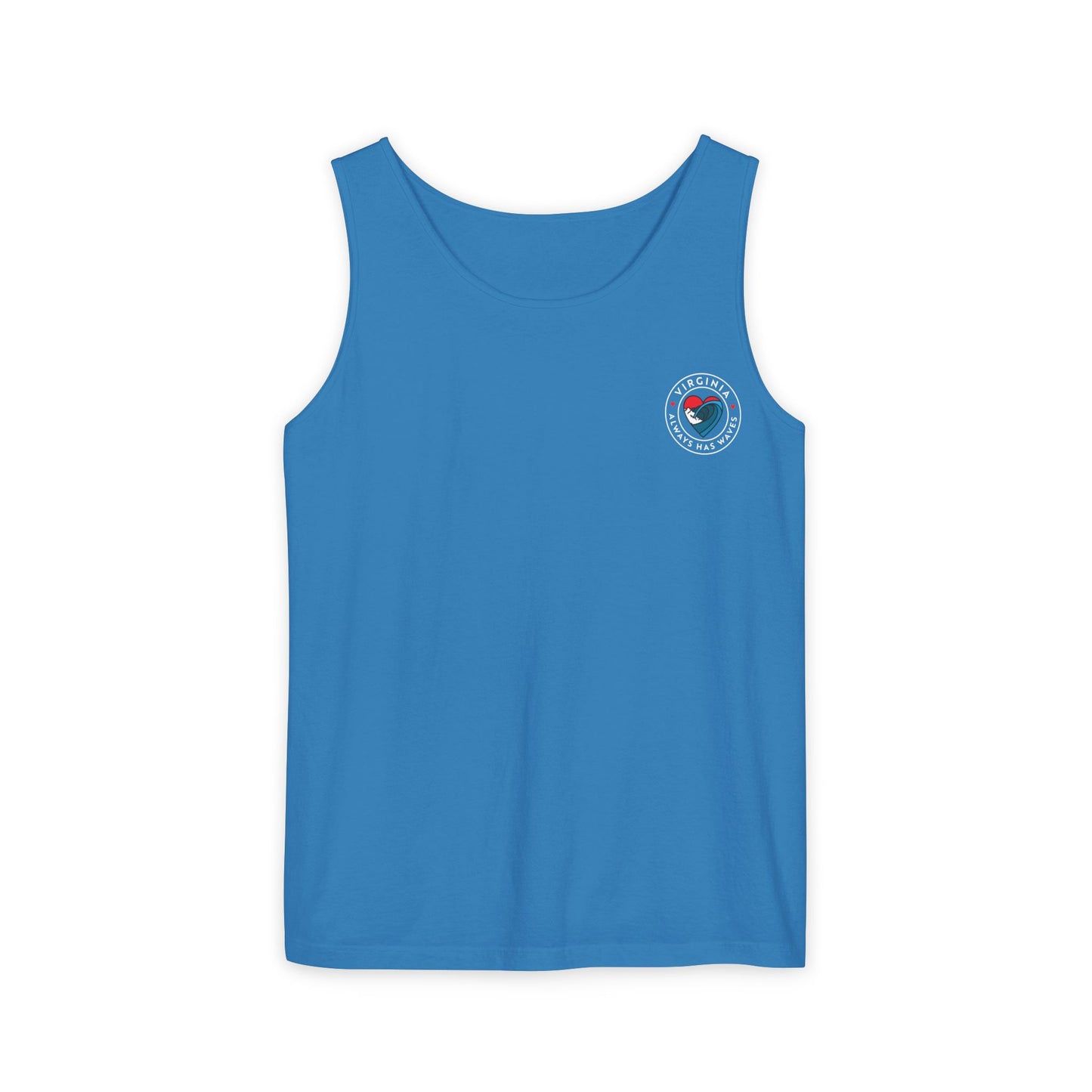 Virginia Waves Unisex Tank Top - Summer Beach Vibes