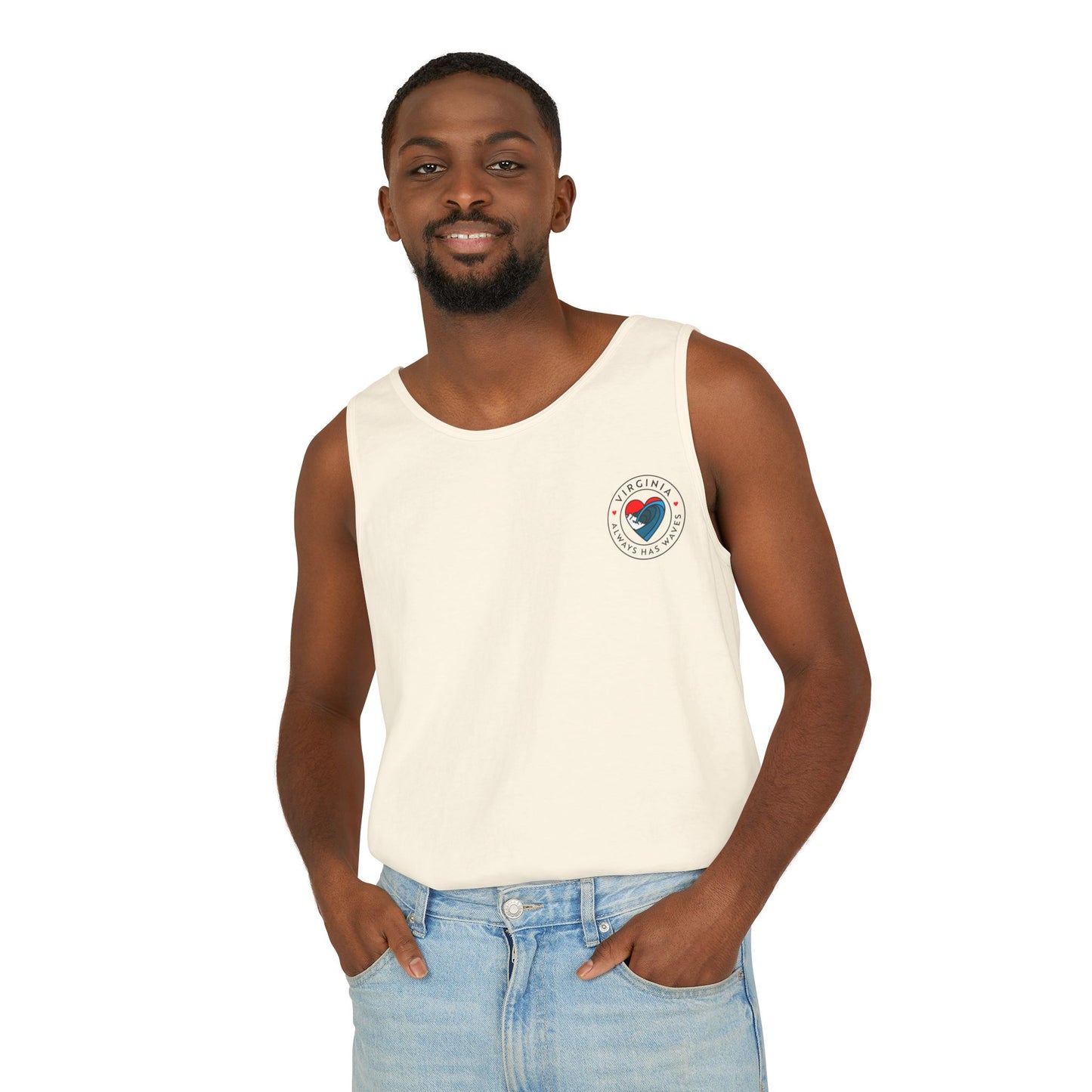 Virginia Waves Tank Top - Summer Vibes & Beach Lifestyle