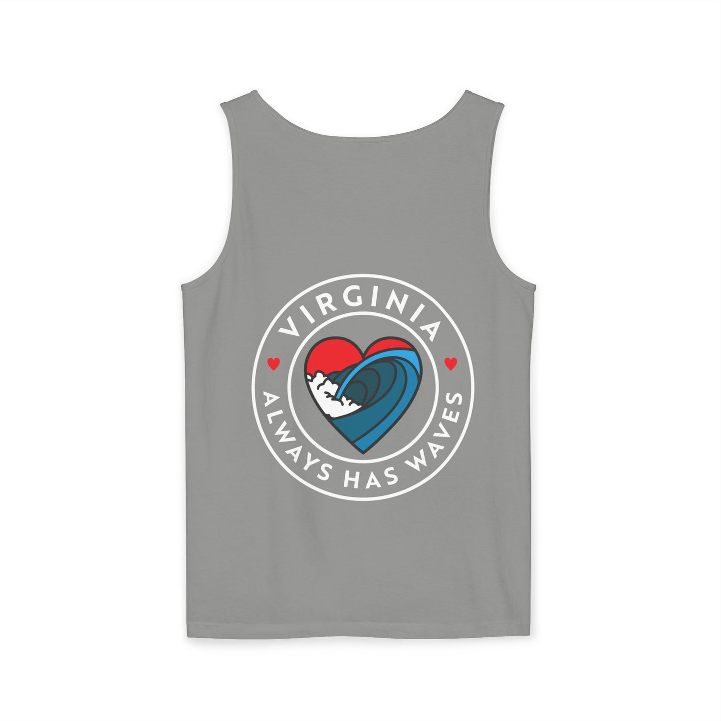 Virginia Waves Unisex Tank Top - Summer Beach Vibes