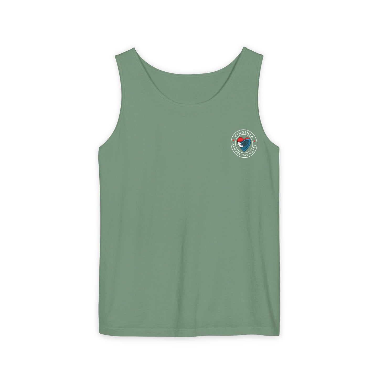 Virginia Waves Unisex Tank Top - Summer Beach Vibes