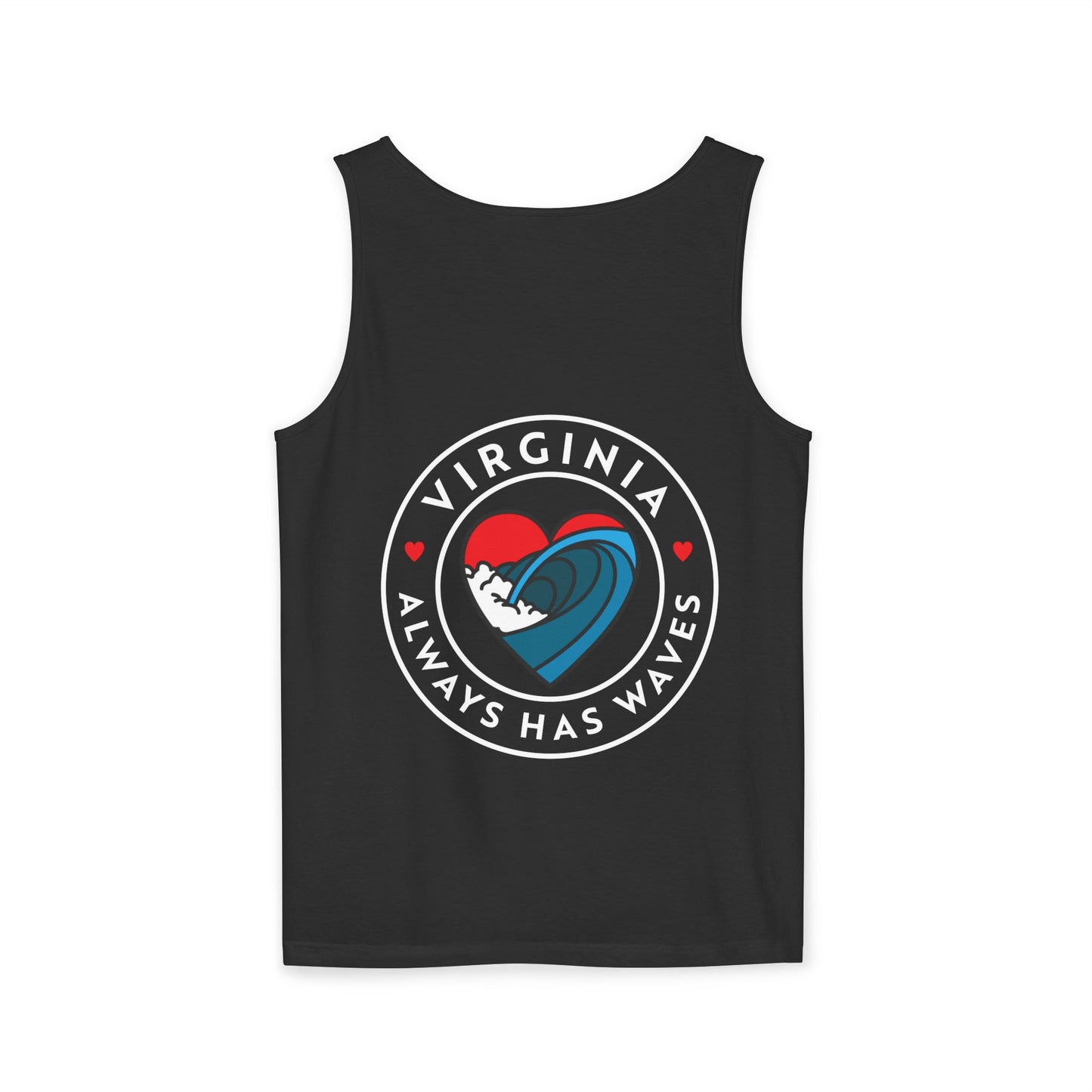Virginia Waves Unisex Tank Top - Summer Beach Vibes