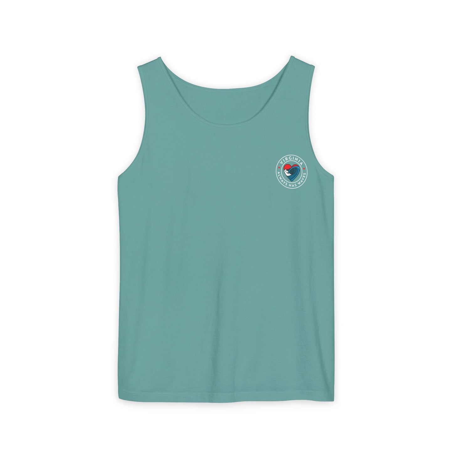 Virginia Waves Unisex Tank Top - Summer Beach Vibes