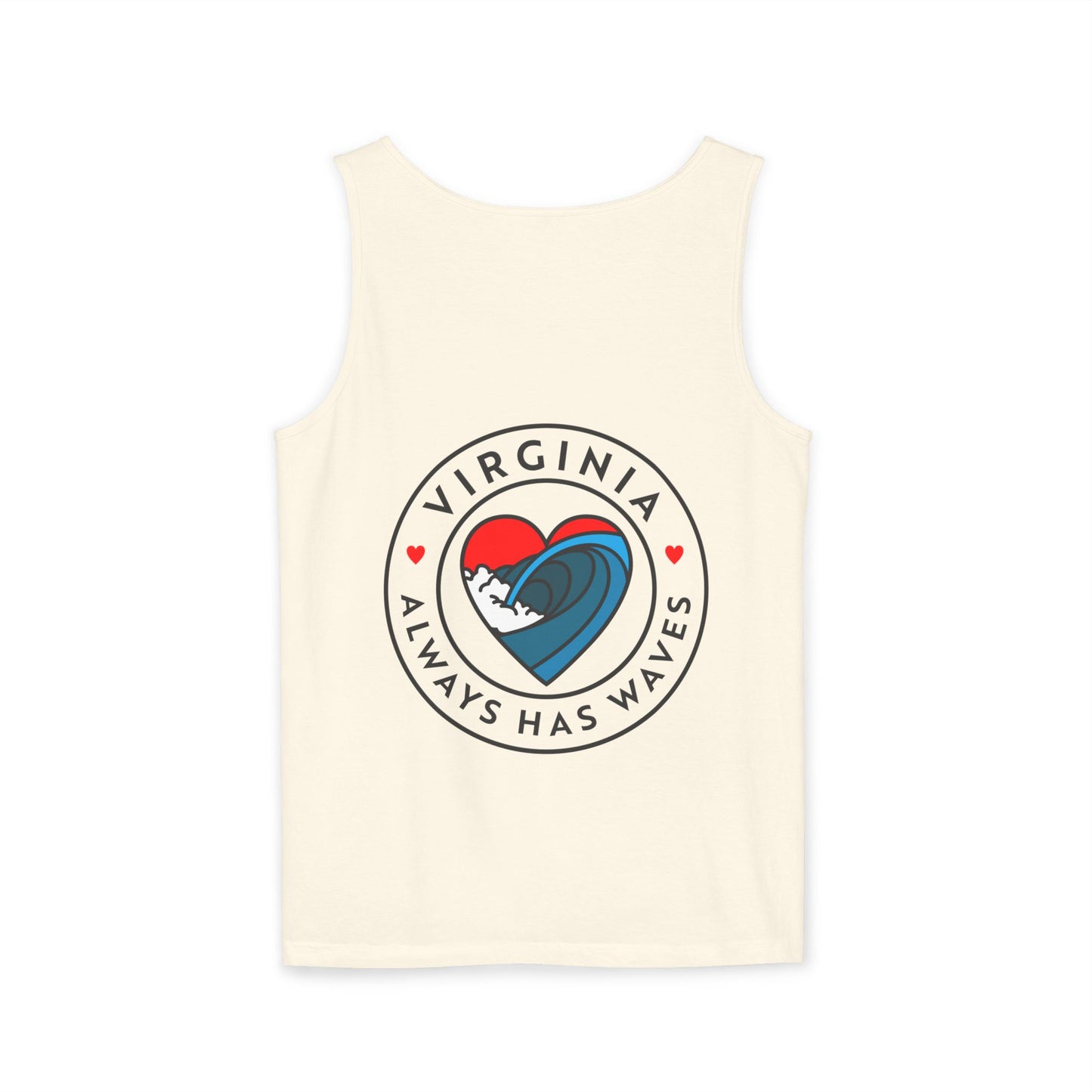 Virginia Waves Tank Top - Summer Vibes & Beach Lifestyle