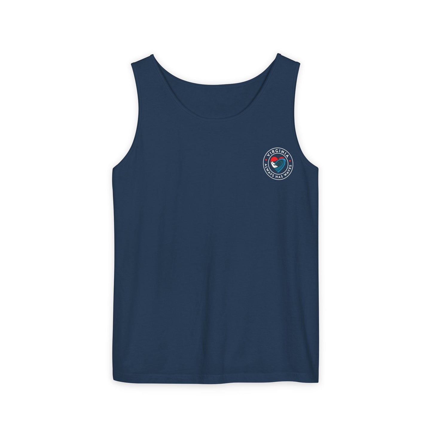 Virginia Waves Unisex Tank Top - Summer Beach Vibes