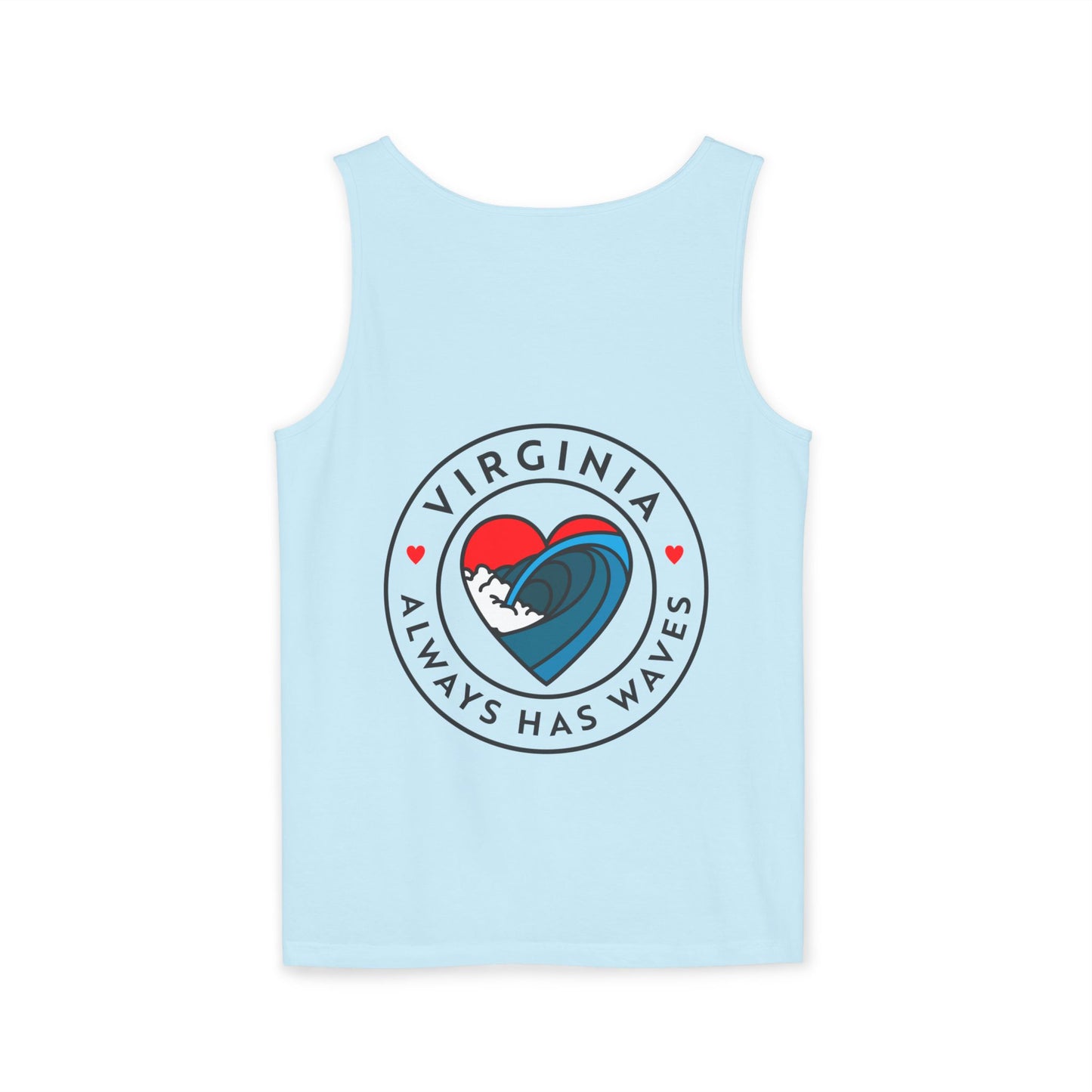 Virginia Waves Tank Top - Summer Vibes & Beach Lifestyle